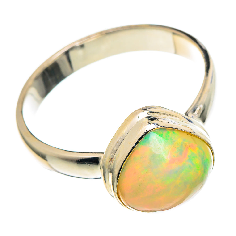 Ethiopian Opal Rings handcrafted by Anasilvercos - RING97817