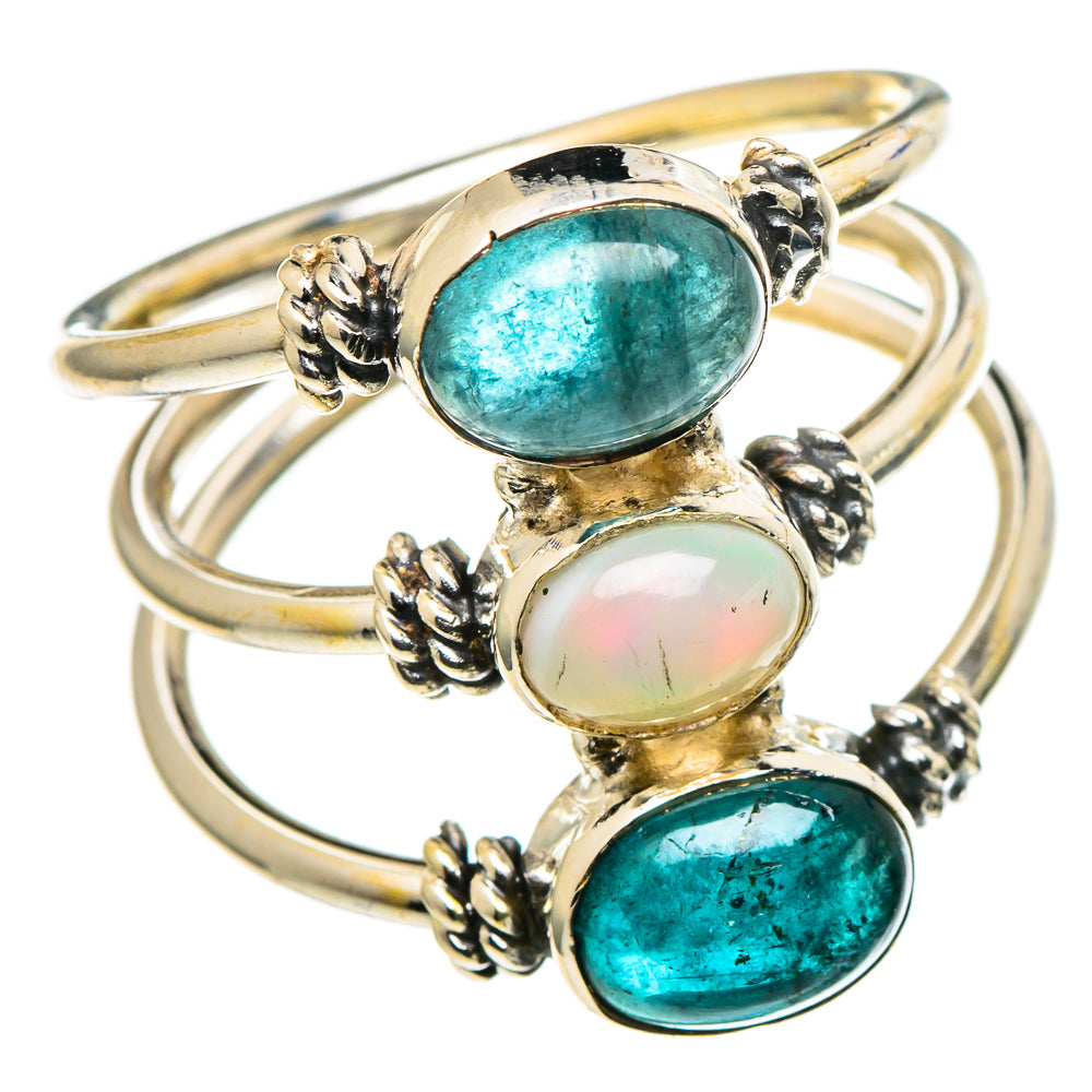 Ethiopian Opal Rings handcrafted by Anasilvercos - RING97818