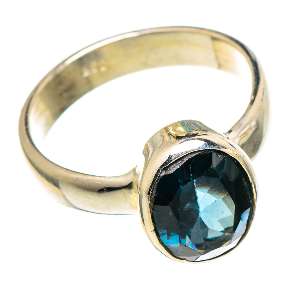 Blue Spinel Rings handcrafted by Anasilvercos - RING97827