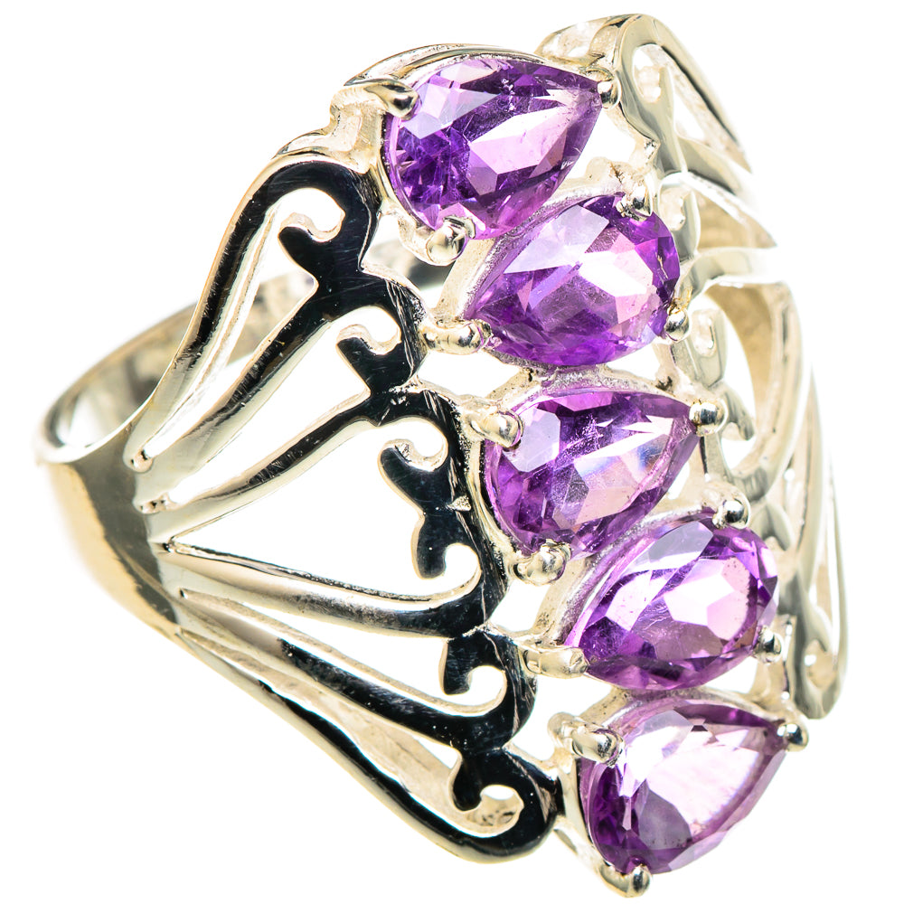 Amethyst Rings handcrafted by Anasilvercos - RING97846