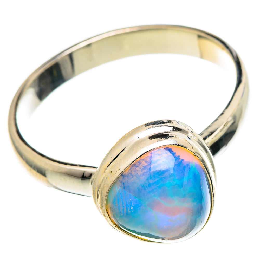 Ethiopian Opal Rings handcrafted by Anasilvercos - RING97852