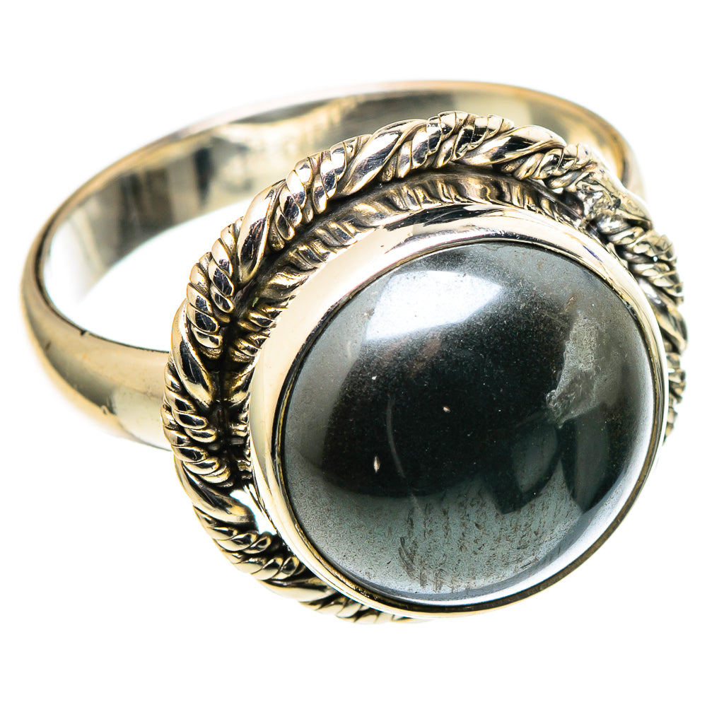 Hematite Rings handcrafted by Anasilvercos - RING97856