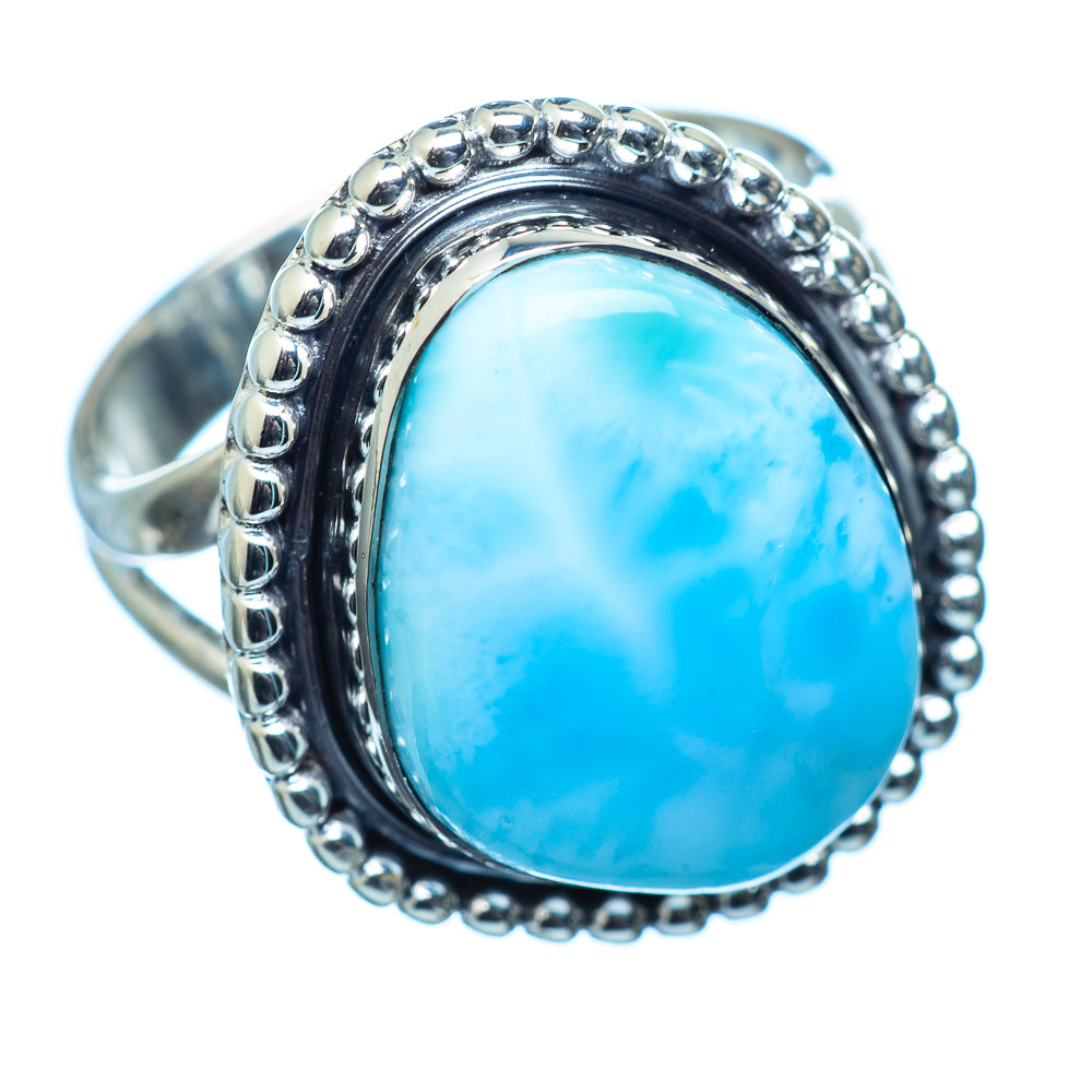 Larimar Rings handcrafted by Anasilvercos - RING978572