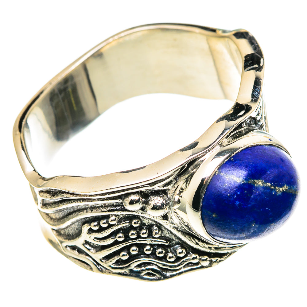 Lapis Lazuli Rings handcrafted by Anasilvercos - RING97858