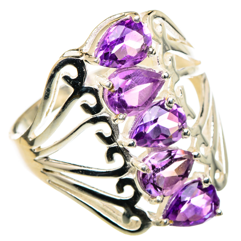 Amethyst Rings handcrafted by Anasilvercos - RING97873