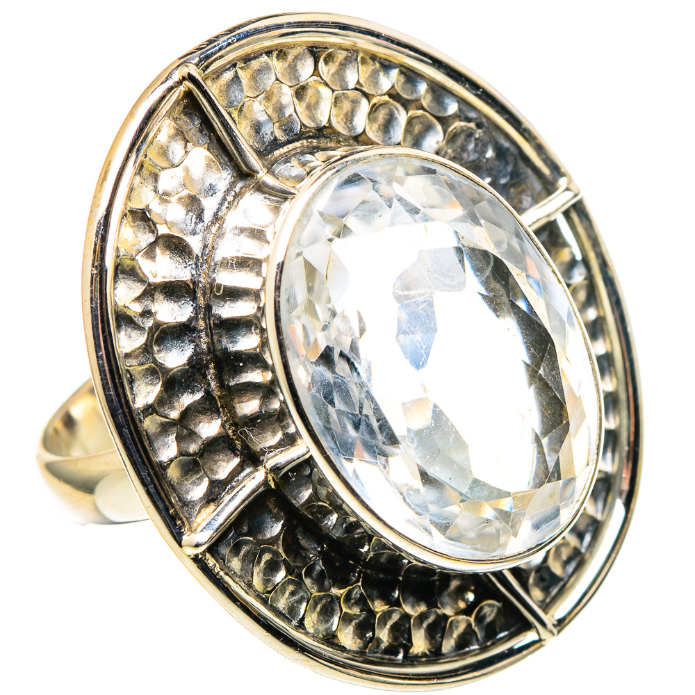 White Quartz Rings handcrafted by Anasilvercos - RING97884