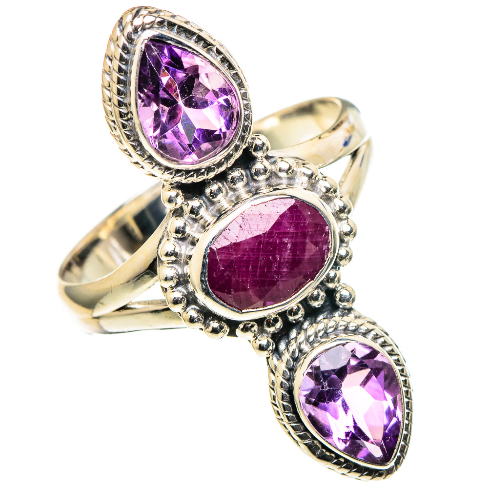 Ruby Rings handcrafted by Anasilvercos - RING97886