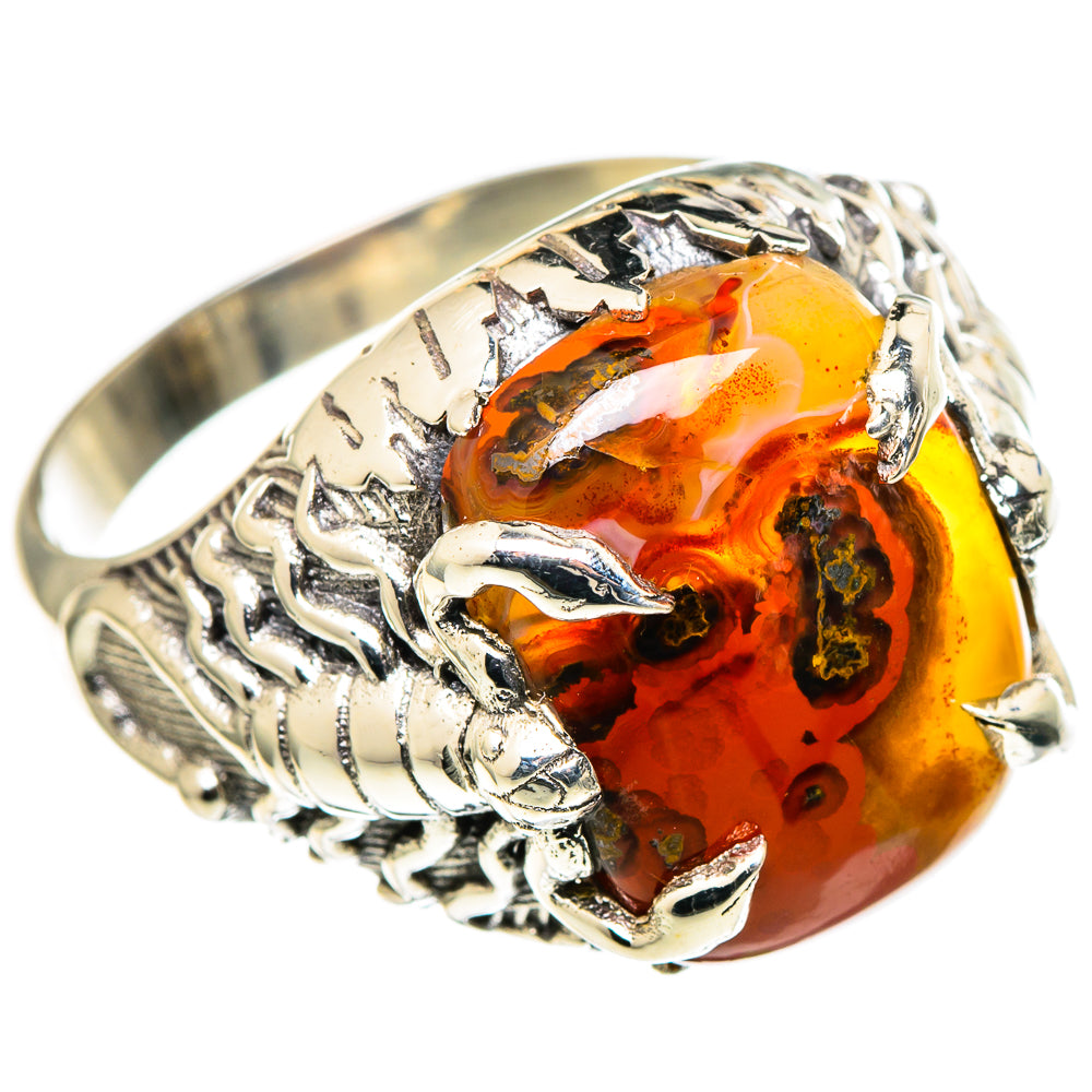 Ocean Jasper Rings handcrafted by Anasilvercos - RING97910