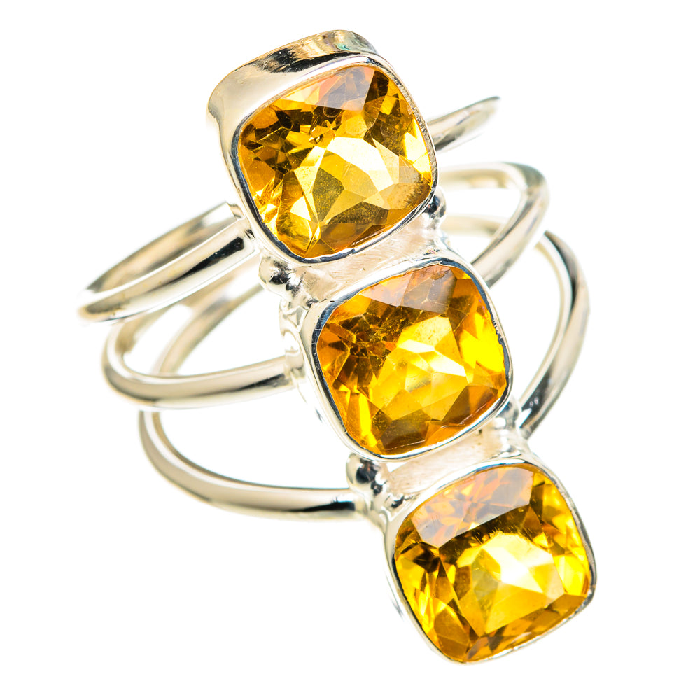 Citrine Rings handcrafted by Anasilvercos - RING97911