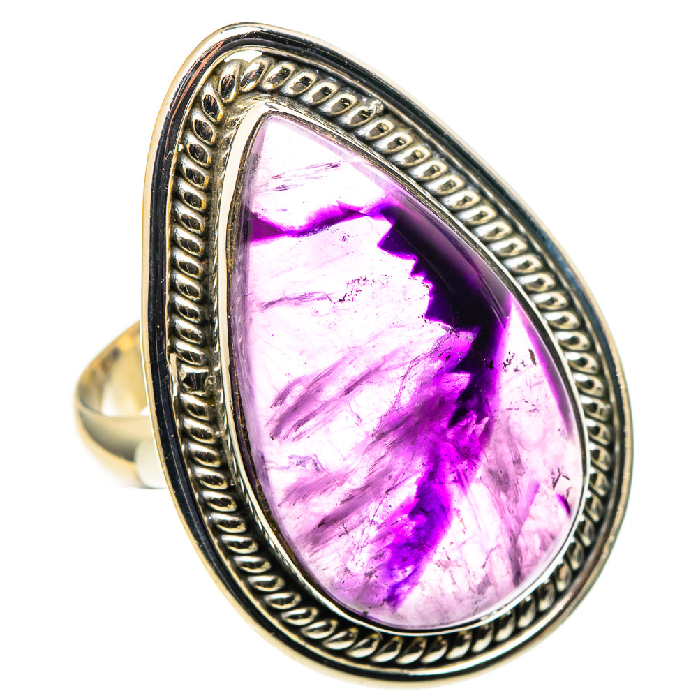 Star Amethyst Rings handcrafted by Anasilvercos - RING97921