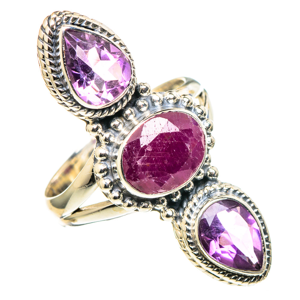Ruby Rings handcrafted by Anasilvercos - RING97925