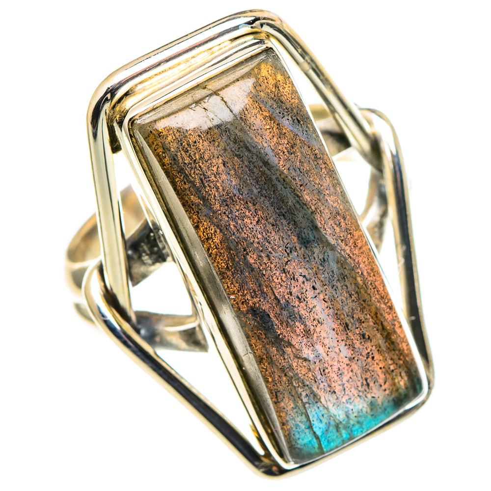 Labradorite Rings handcrafted by Anasilvercos - RING97927