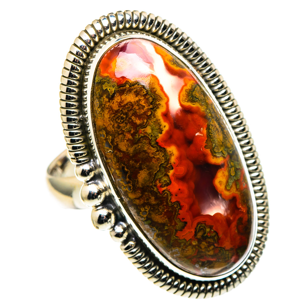 Moroccan Agate Rings handcrafted by Anasilvercos - RING97935