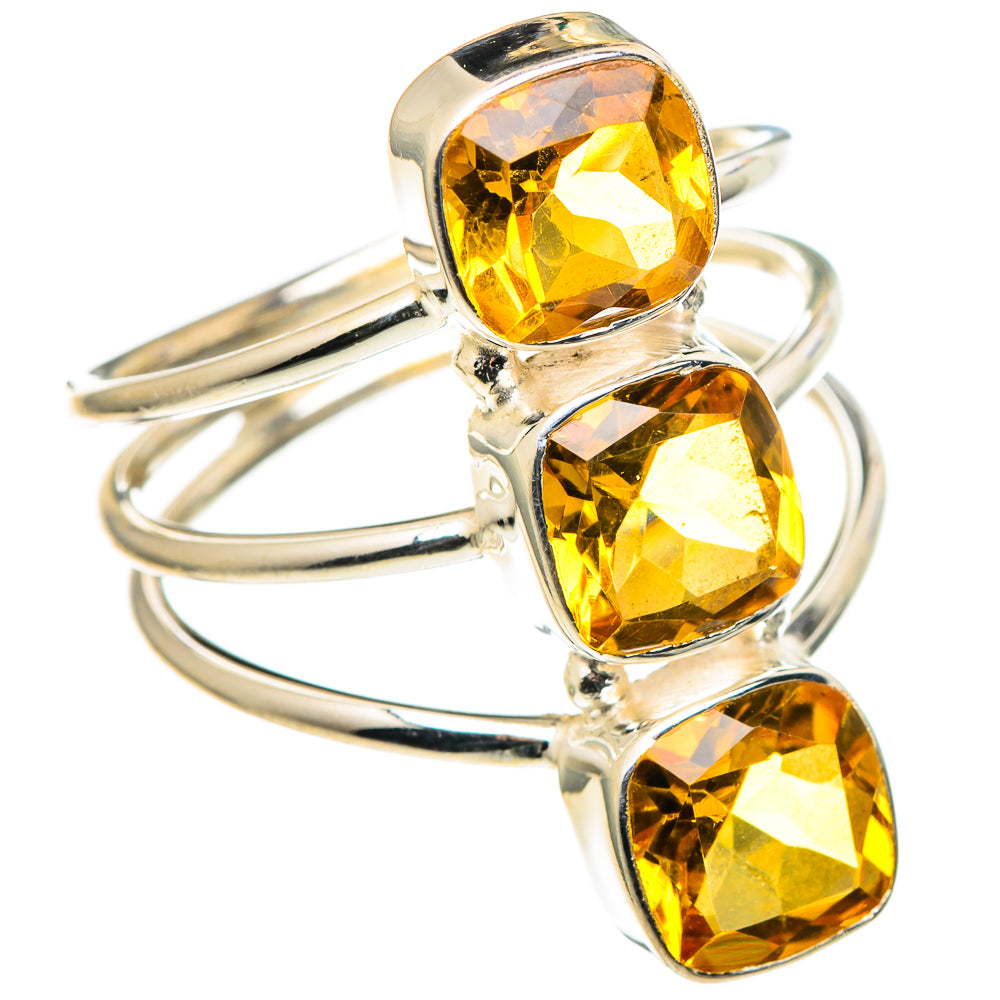 Citrine Rings handcrafted by Anasilvercos - RING97937