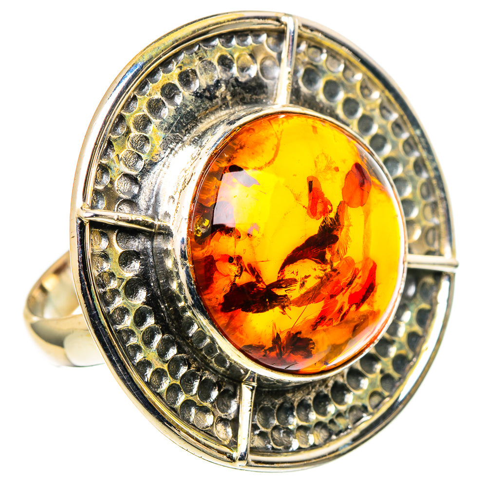 Baltic Amber Rings handcrafted by Anasilvercos - RING97940