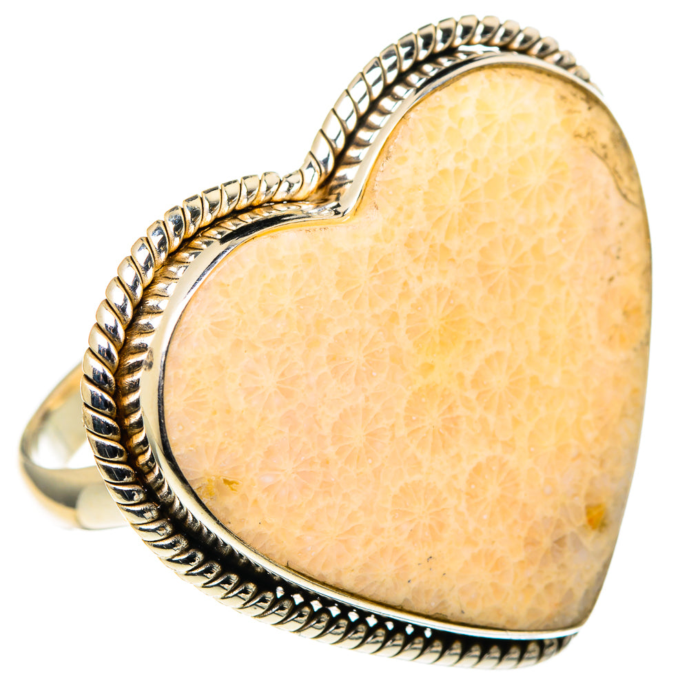 Scolecite Rings handcrafted by Anasilvercos - RING97945