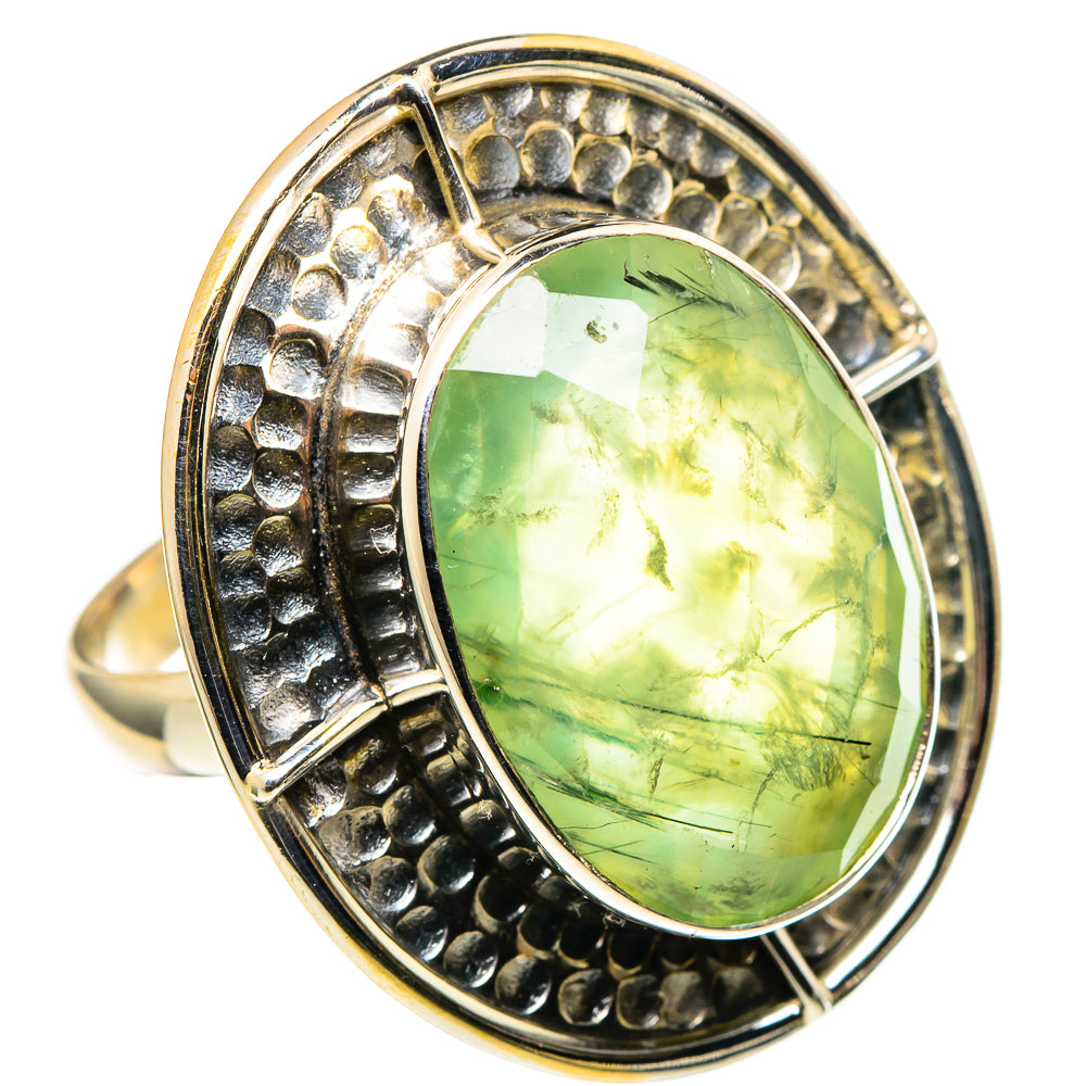 Prehnite Rings handcrafted by Anasilvercos - RING97957