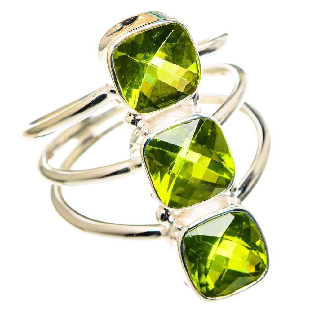 Peridot Rings handcrafted by Anasilvercos - RING97958