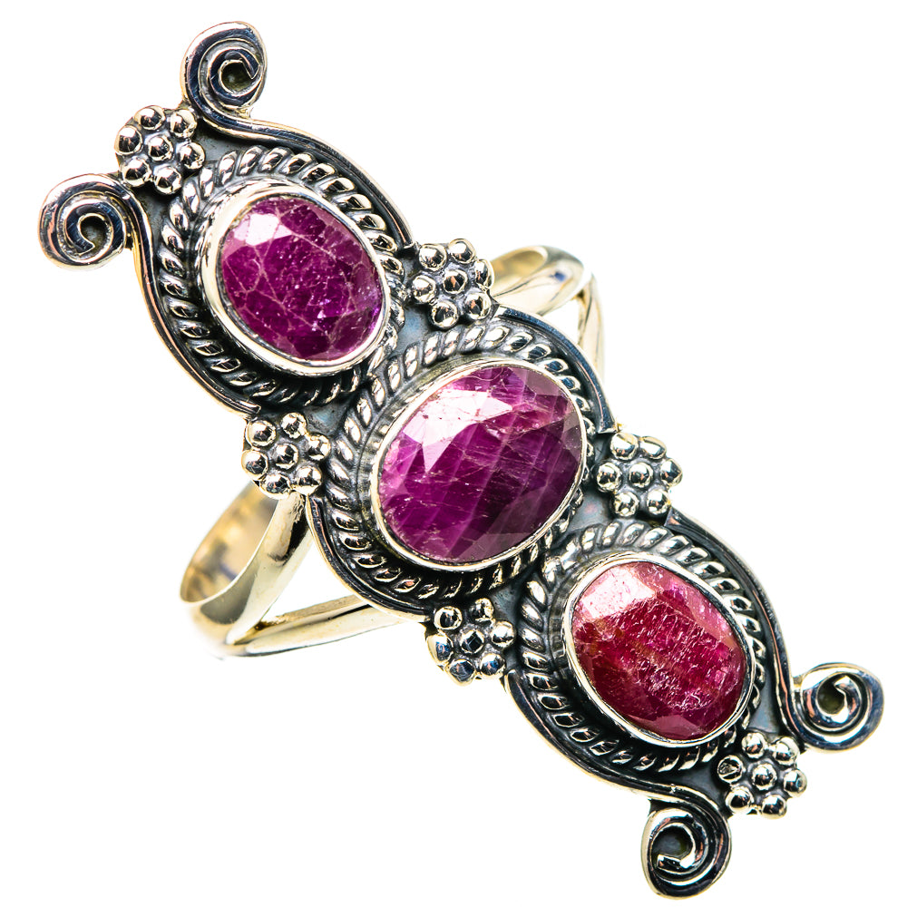 Ruby Rings handcrafted by Anasilvercos - RING97979 - Photo 2