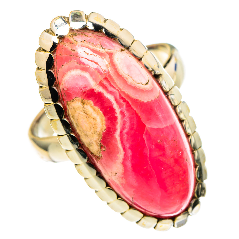 Rhodochrosite Rings handcrafted by Anasilvercos - RING97989