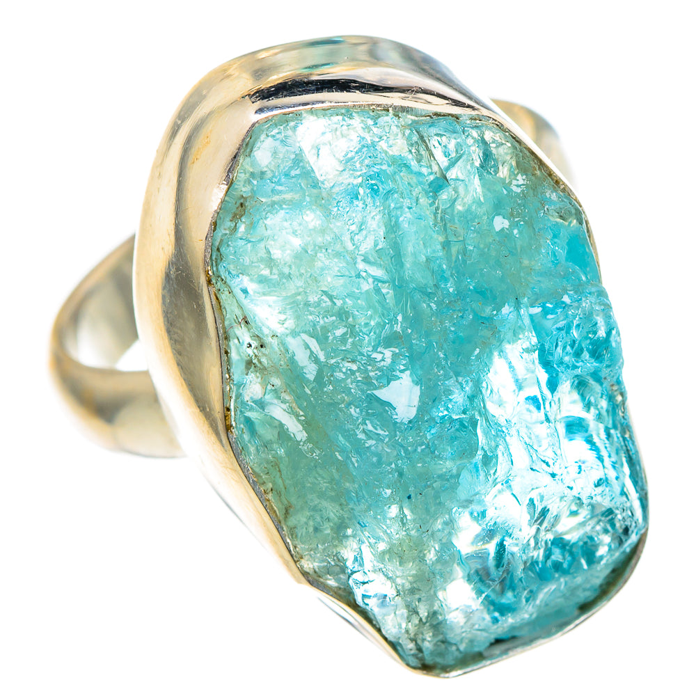 Aquamarine Rings handcrafted by Anasilvercos - RING97994