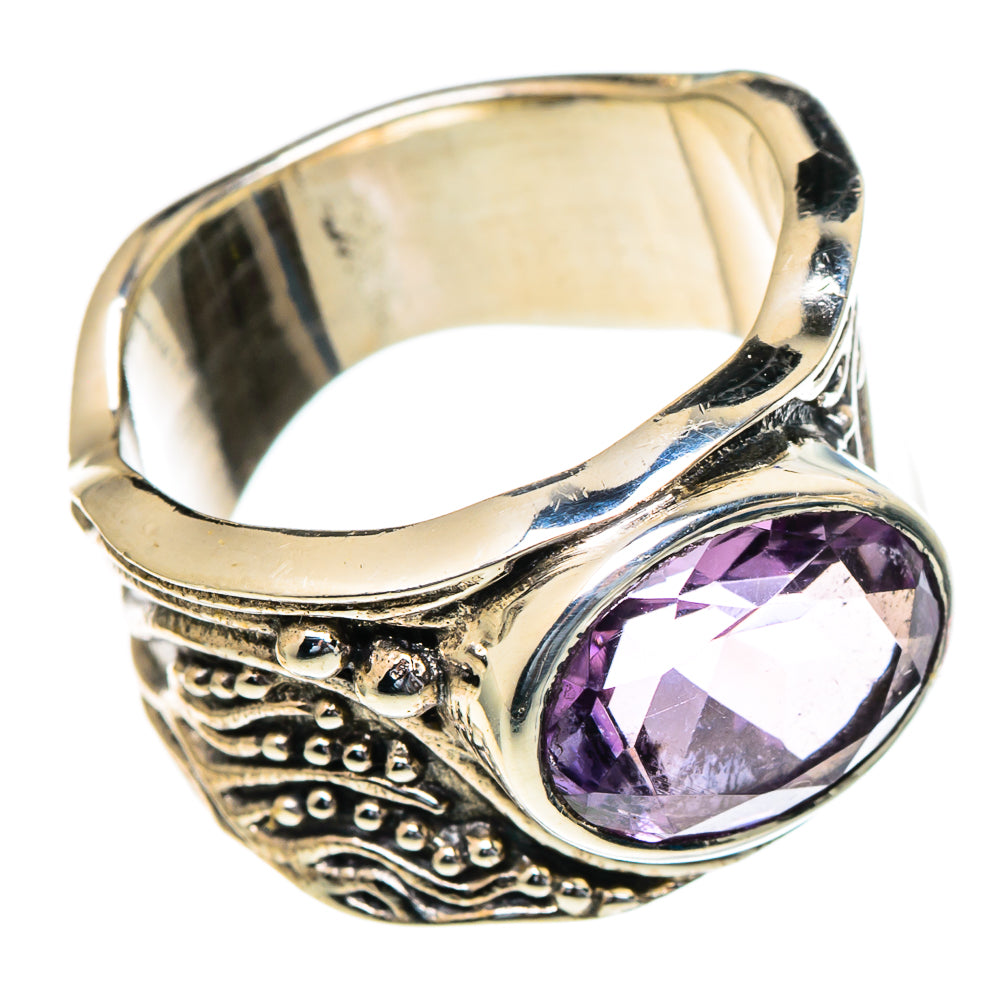Amethyst Rings handcrafted by Anasilvercos - RING98019