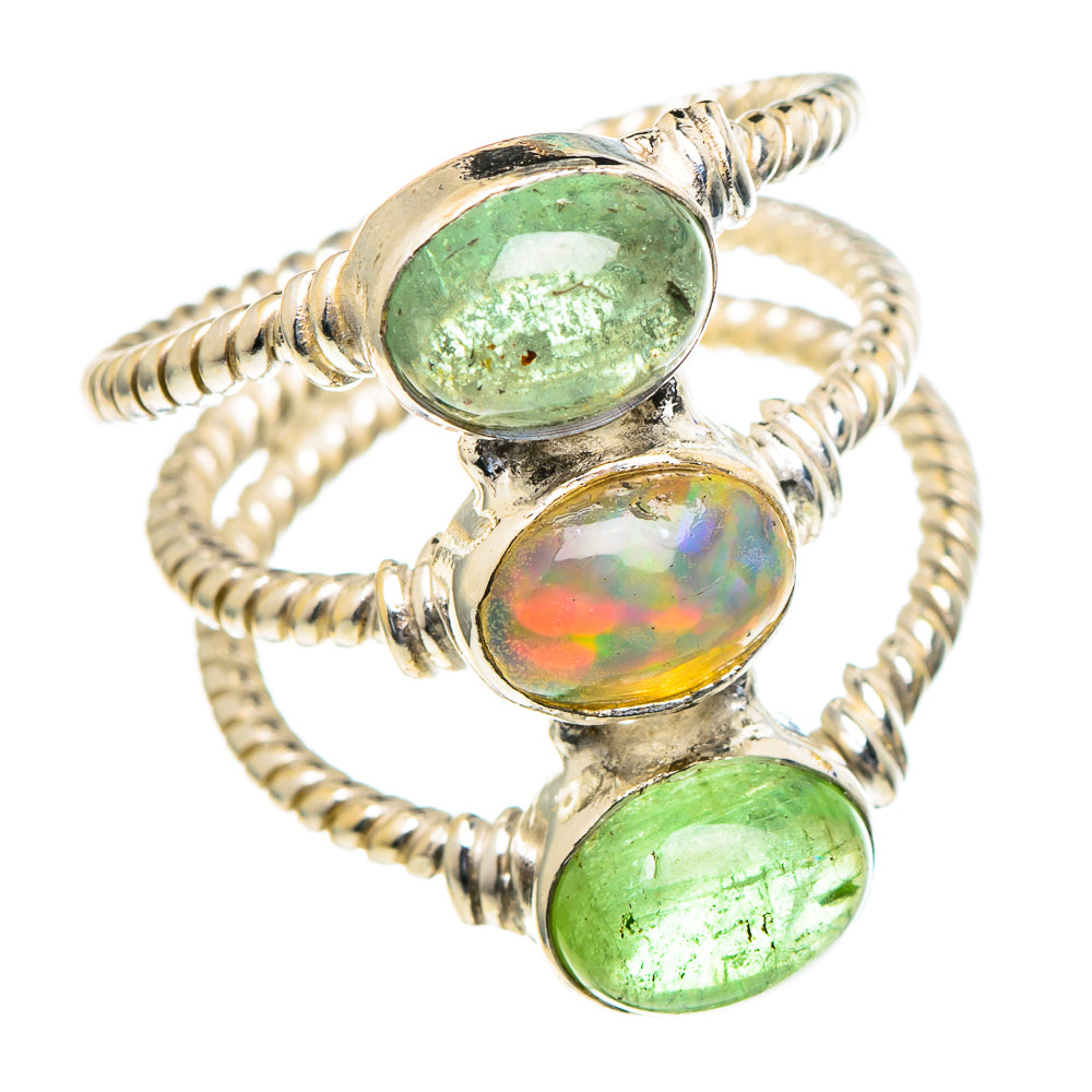 Ethiopian Opal Rings handcrafted by Anasilvercos - RING98028