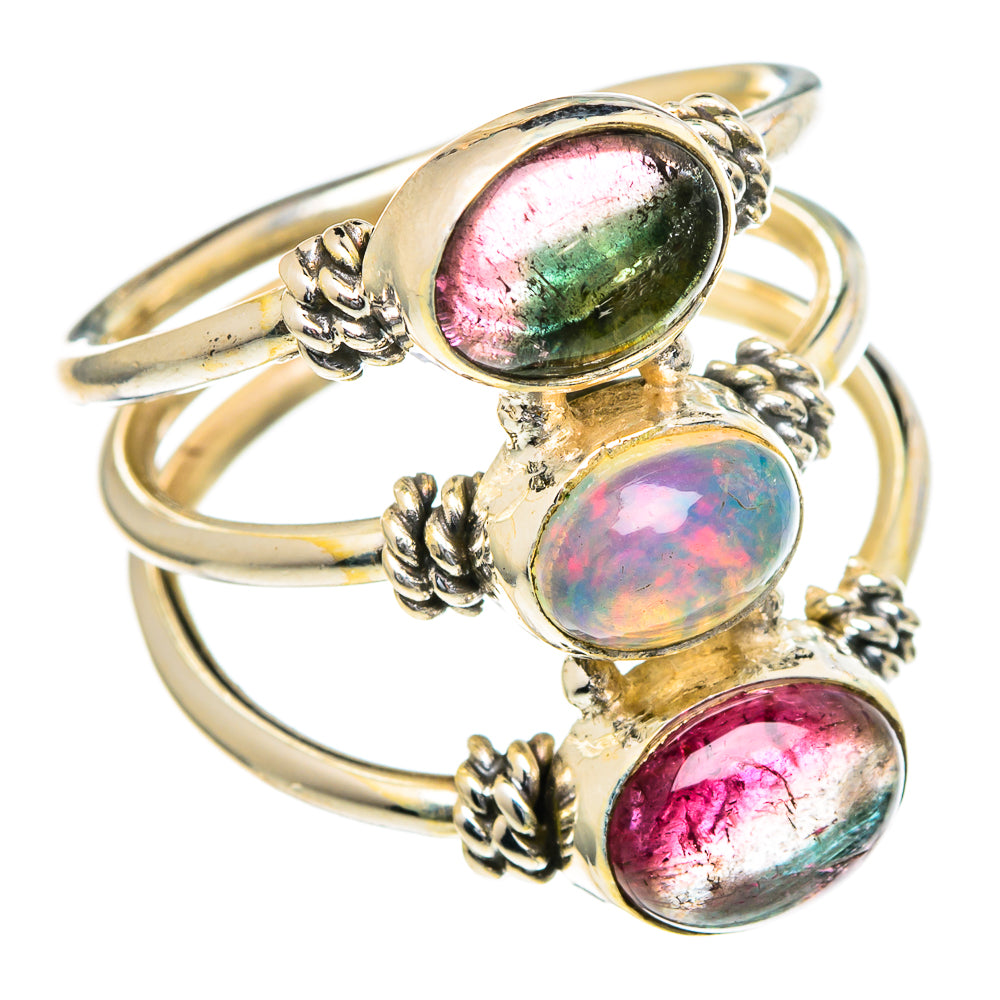 Ethiopian Opal Rings handcrafted by Anasilvercos - RING98030