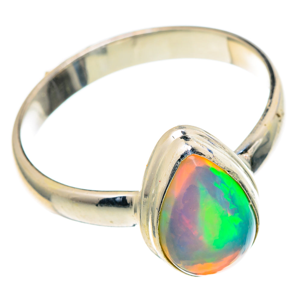 Ethiopian Opal Rings handcrafted by Anasilvercos - RING98031