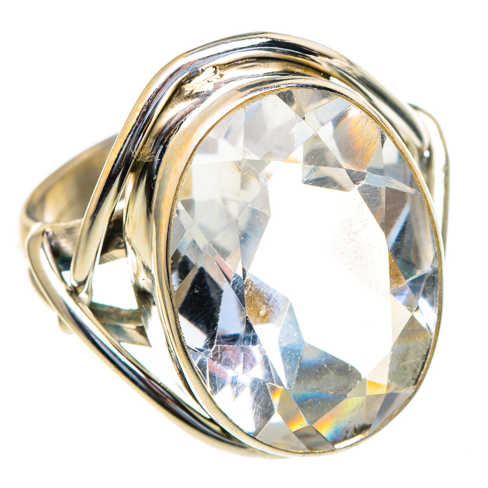 White Quartz Rings handcrafted by Anasilvercos - RING98064