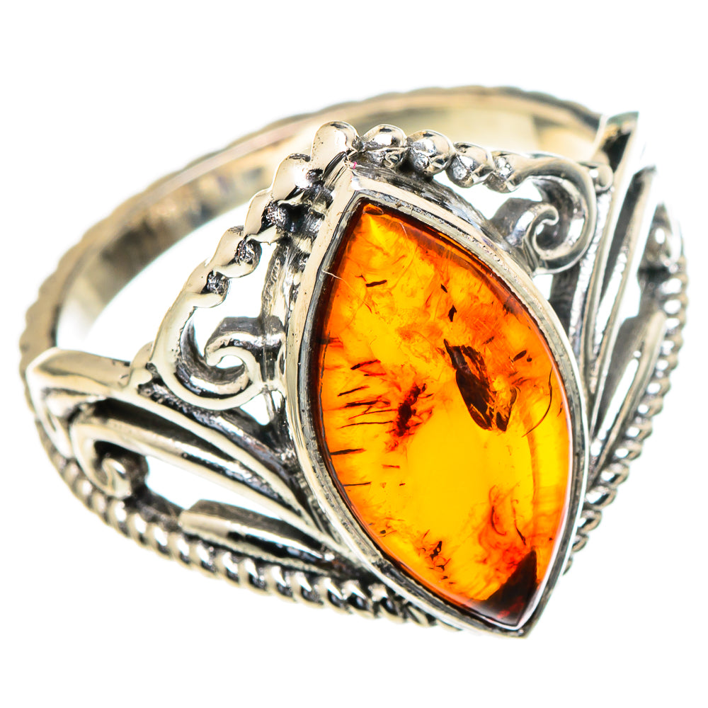 Baltic Amber Rings handcrafted by Anasilvercos - RING98088