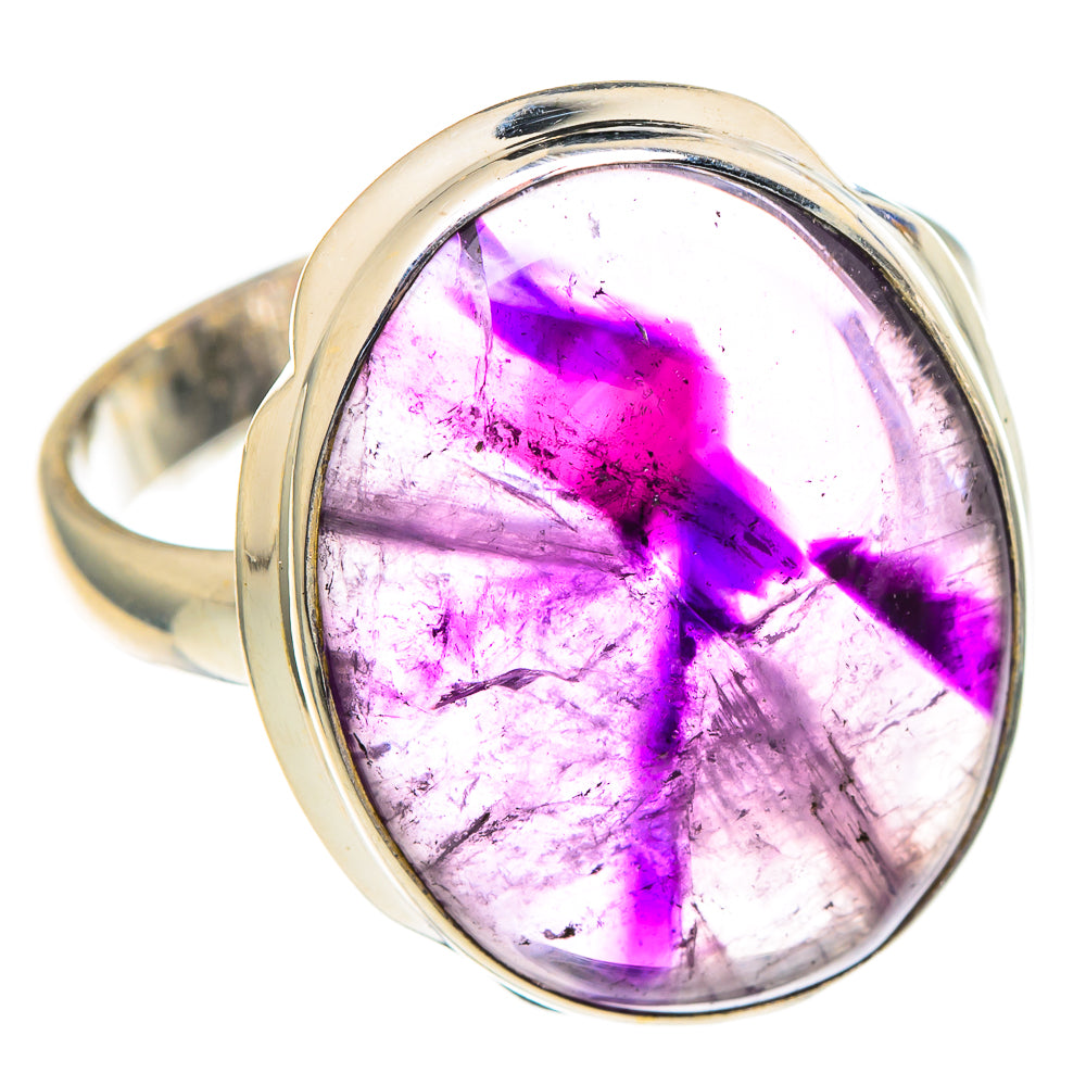 Star Amethyst Rings handcrafted by Anasilvercos - RING98096