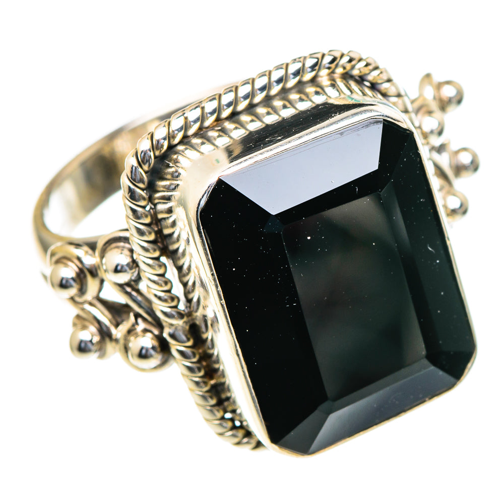 Black Onyx Rings handcrafted by Anasilvercos - RING98099