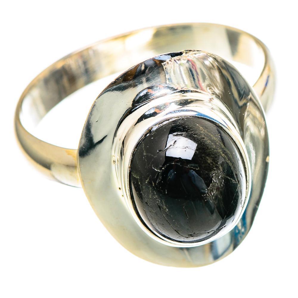 Black Onyx Rings handcrafted by Anasilvercos - RING98100 - Photo 2