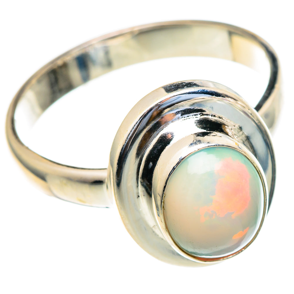 Ethiopian Opal Rings handcrafted by Anasilvercos - RING98108
