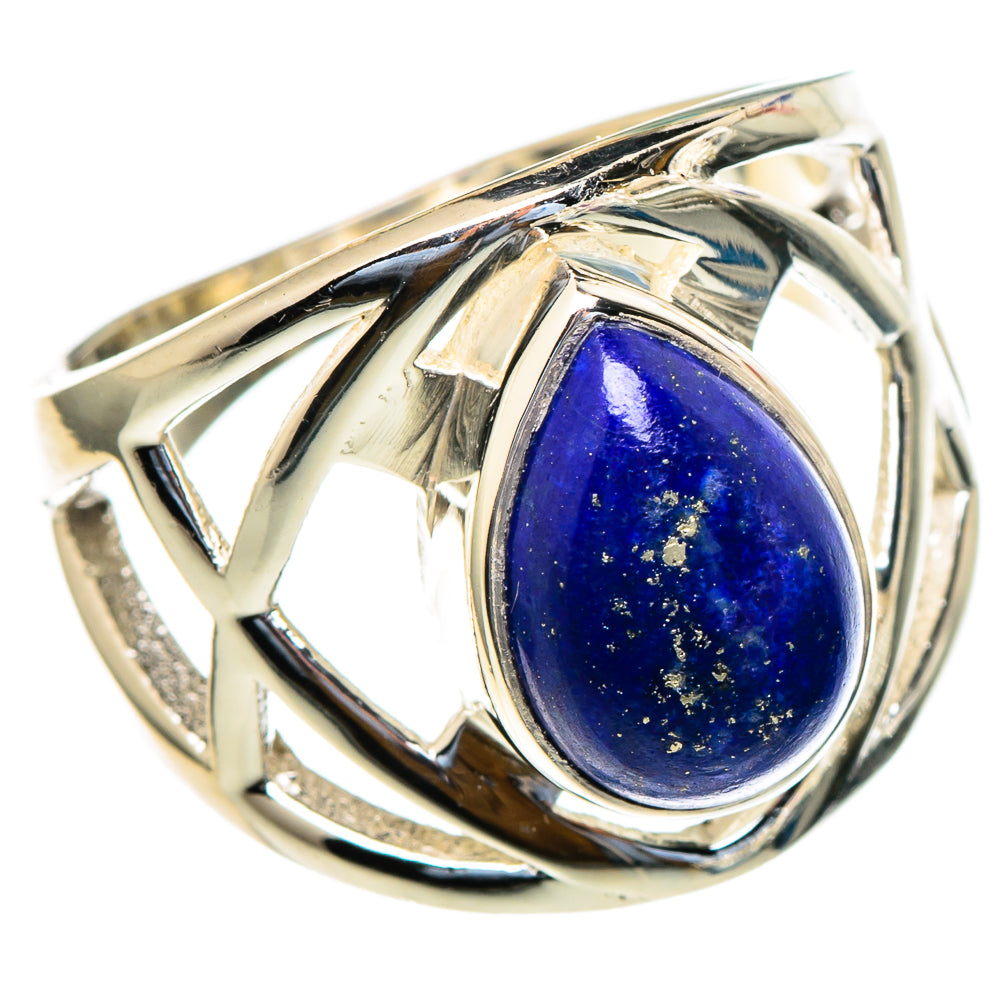 Lapis Lazuli Rings handcrafted by Anasilvercos - RING98112