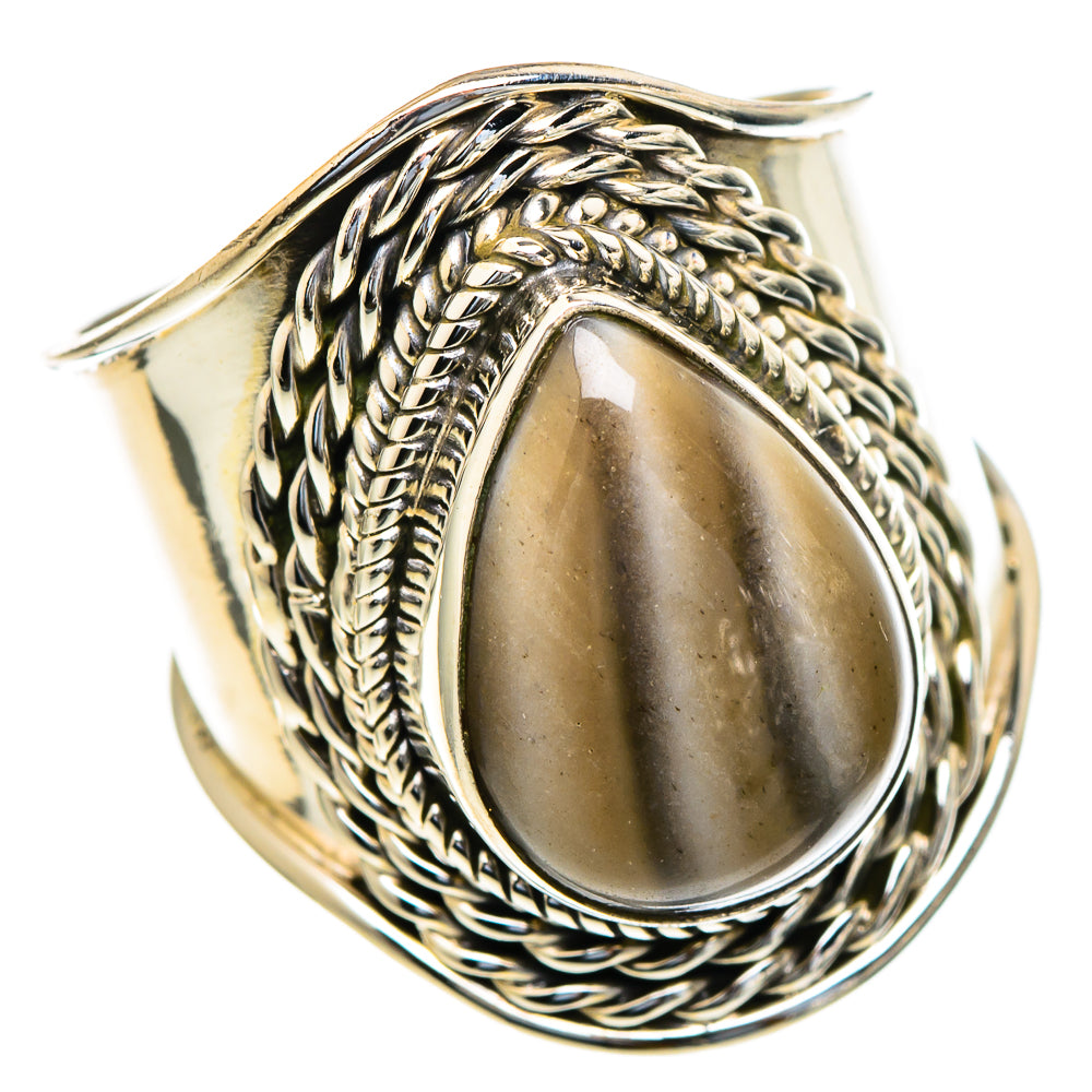 Imperial Jasper Rings handcrafted by Anasilvercos - RING98120 - Photo 2