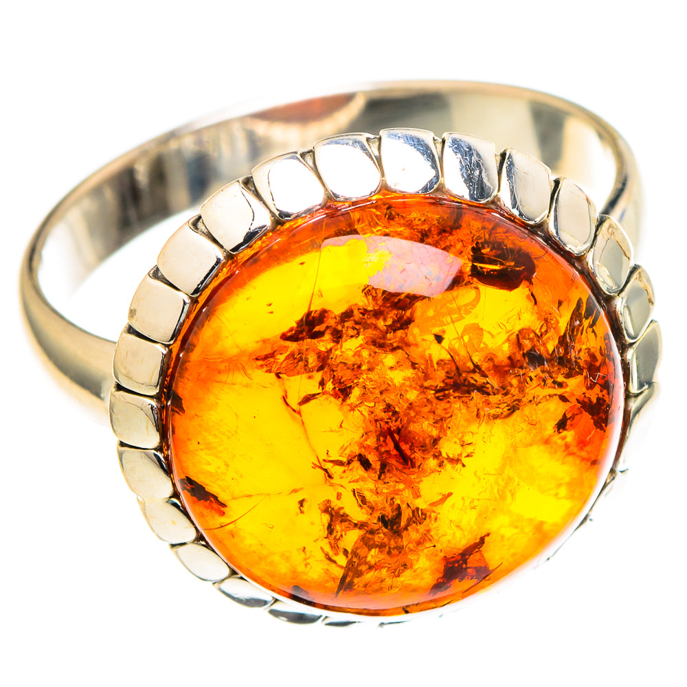 Baltic Amber Rings handcrafted by Anasilvercos - RING98123