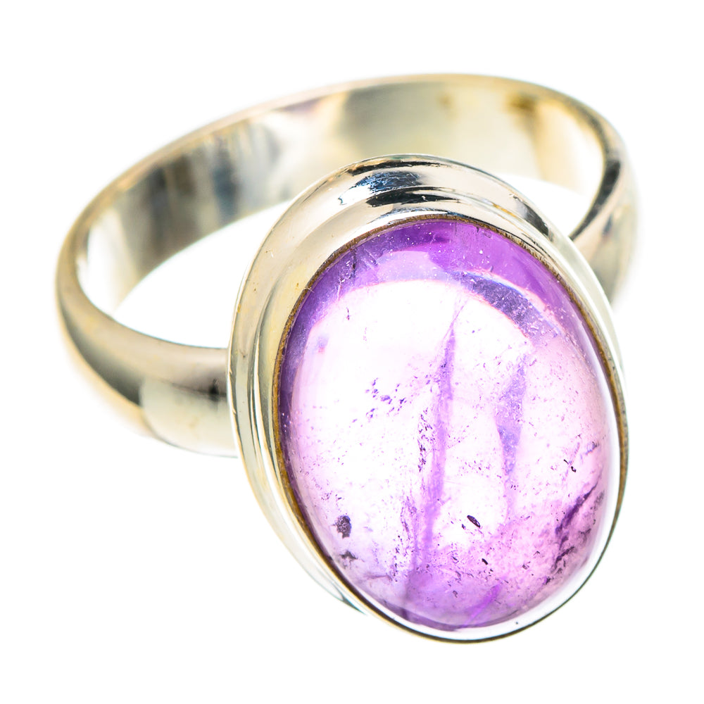 Amethyst Rings handcrafted by Anasilvercos - RING98128 - Photo 2