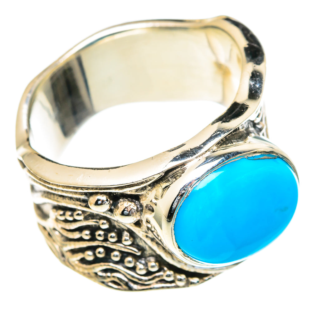 Larimar Rings handcrafted by Anasilvercos - RING98149
