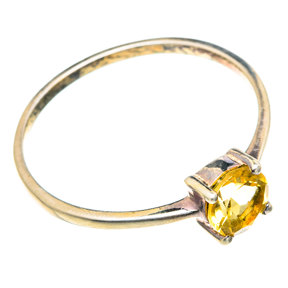 Citrine Rings handcrafted by Anasilvercos - RING98155