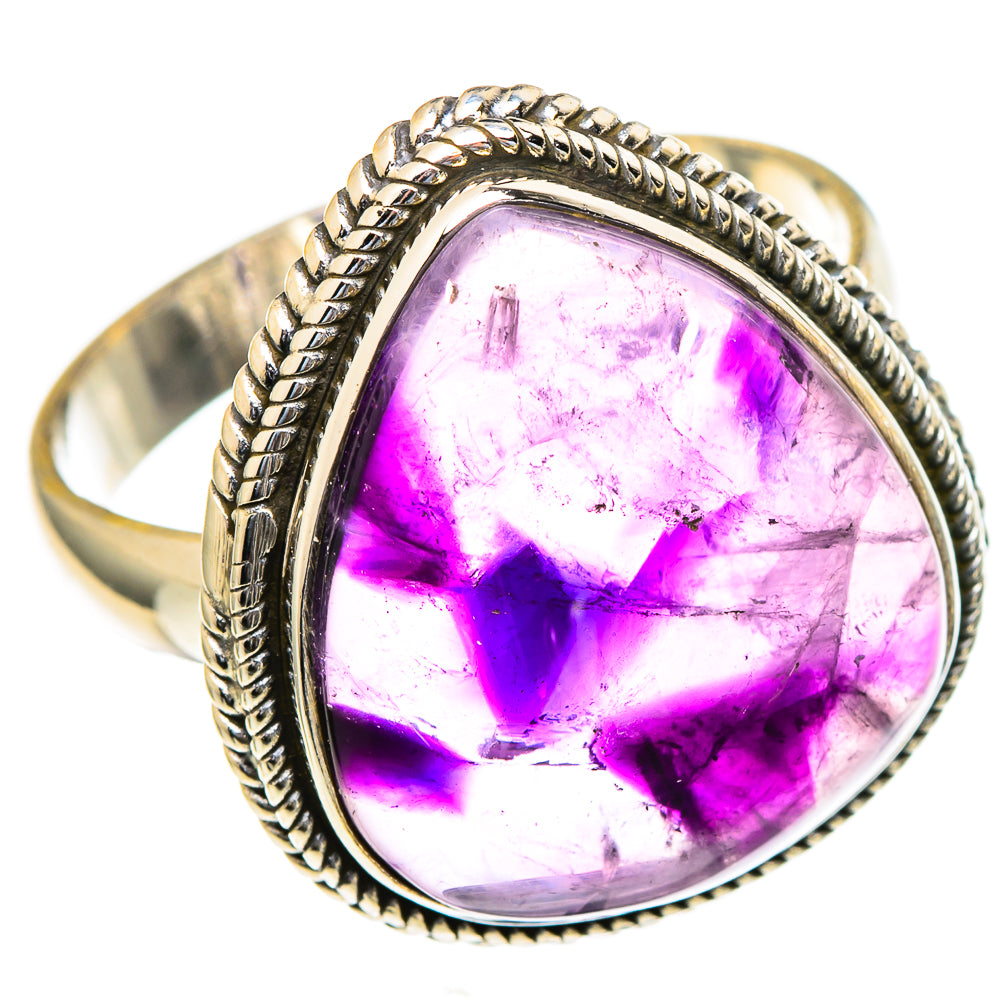 Star Amethyst Rings handcrafted by Anasilvercos - RING98164