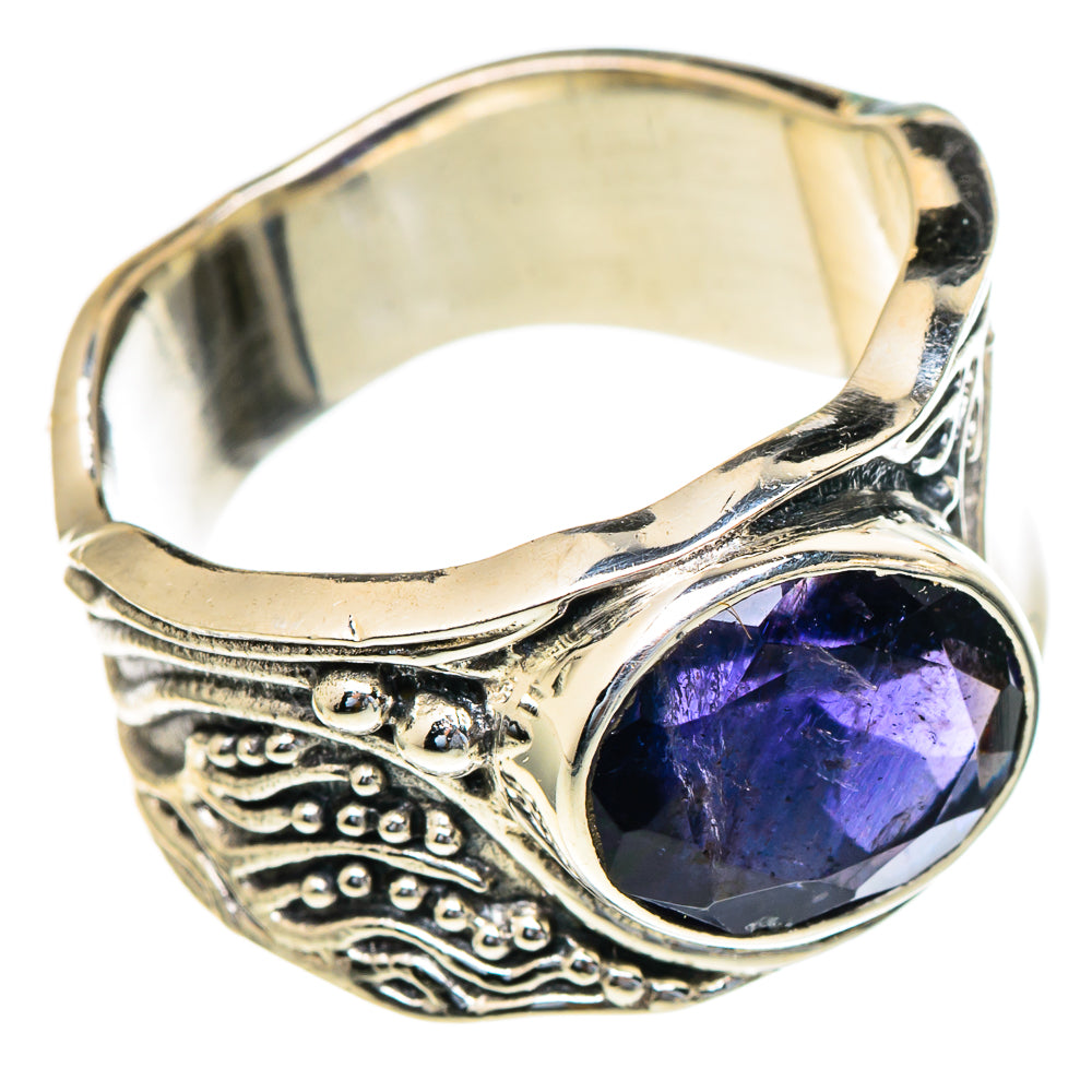 Violet Spinel Rings handcrafted by Anasilvercos - RING98165