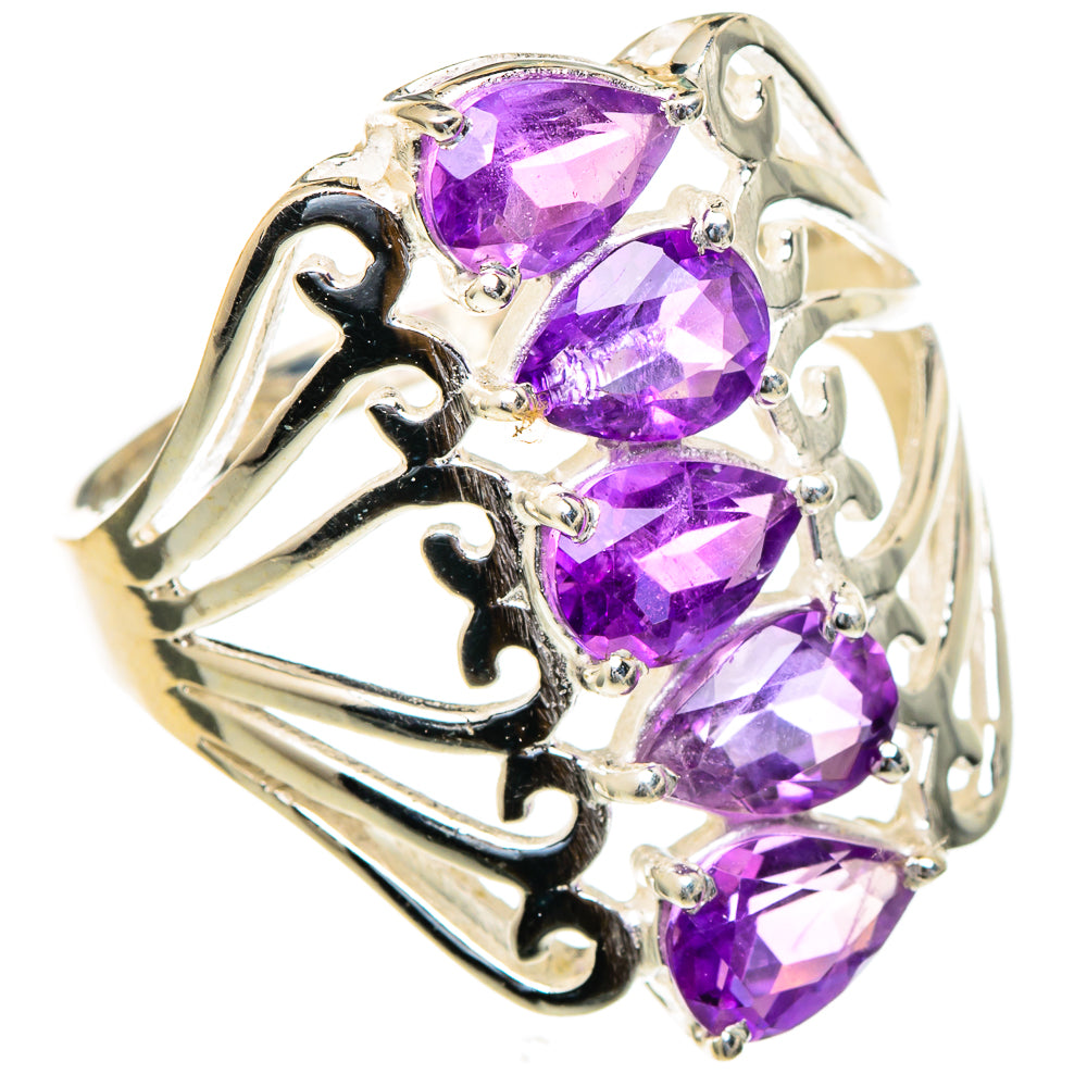 Amethyst Rings handcrafted by Anasilvercos - RING98166
