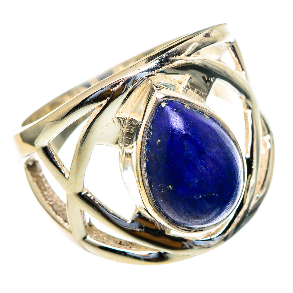 Lapis Lazuli Rings handcrafted by Anasilvercos - RING98174