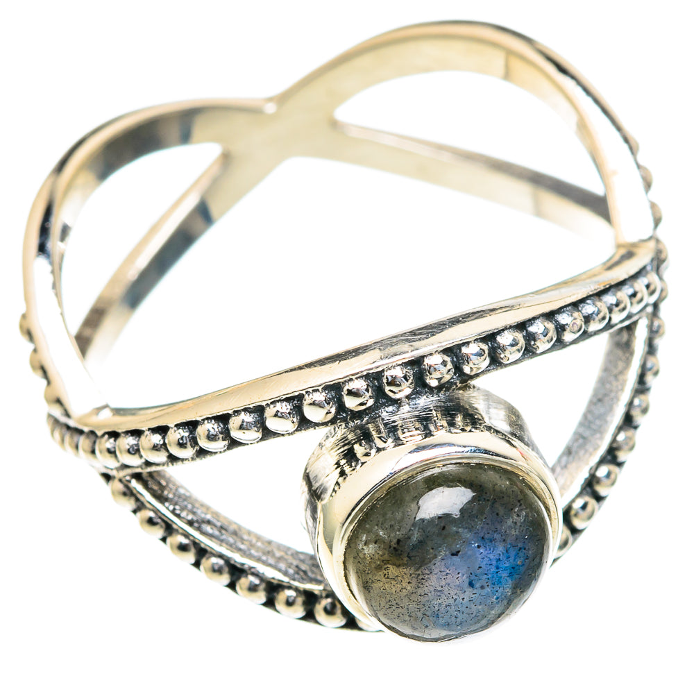 Labradorite Rings handcrafted by Anasilvercos - RING98178
