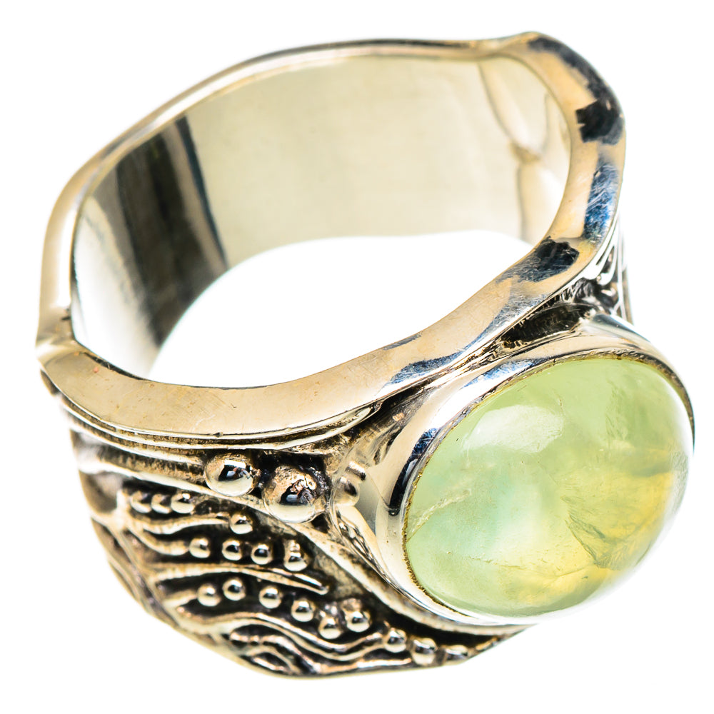 Prehnite Rings handcrafted by Anasilvercos - RING98183 - Photo 2