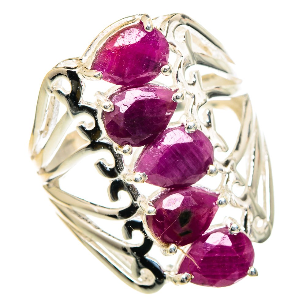 Ruby Rings handcrafted by Anasilvercos - RING98189