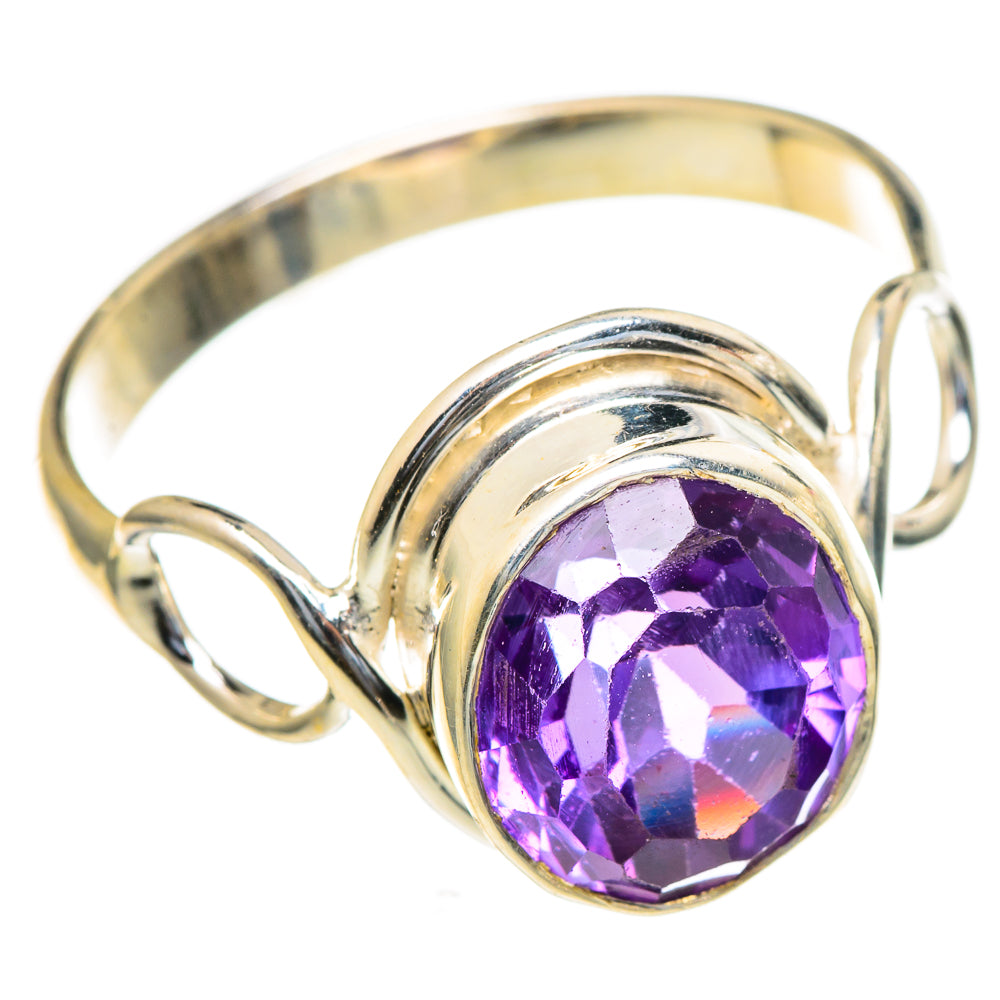 Color Change Alexandrite (lab.) Rings handcrafted by Anasilvercos - RING98194 - Photo 2