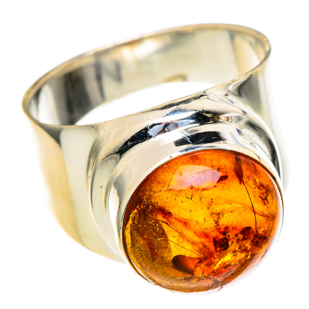 Baltic Amber Rings handcrafted by Anasilvercos - RING98217